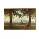 Quadro Stampa su Tela La Terrazza del Giardino, Caspar David Friedrich - CupidoDesign