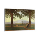 Quadro Stampa su Tela La Terrazza del Giardino, Caspar David Friedrich - CupidoDesign