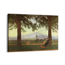 Quadro Stampa su Tela La Terrazza del Giardino, Caspar David Friedrich - CupidoDesign