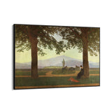 Quadro Stampa su Tela La Terrazza del Giardino, Caspar David Friedrich - CupidoDesign