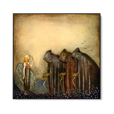 Quadro Stampa su Tela La chiave d'oro, John Bauer - CupidoDesign