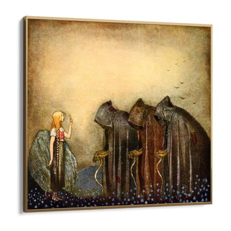 Quadro Stampa su Tela La chiave d'oro, John Bauer - CupidoDesign