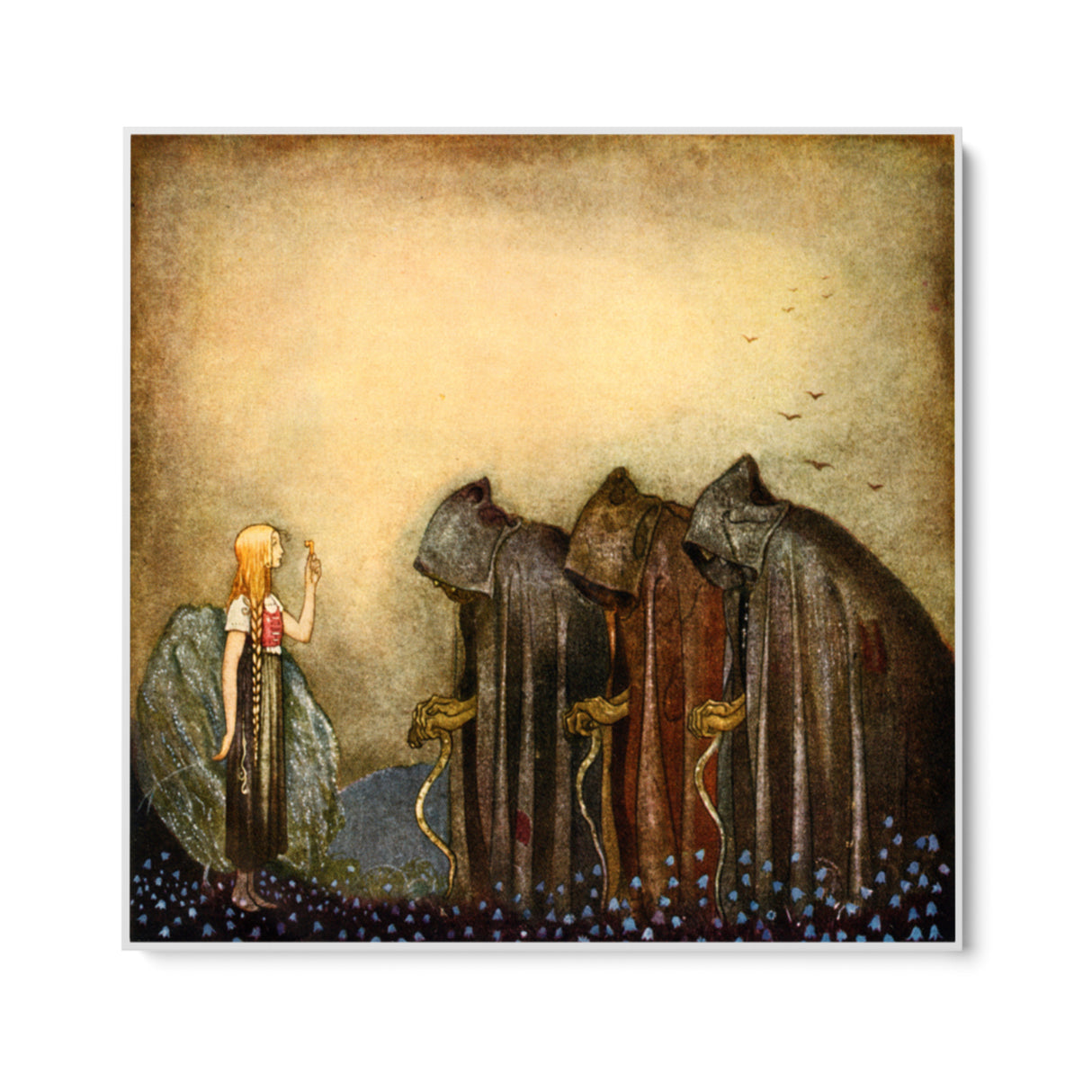 Quadro Stampa su Tela La chiave d'oro, John Bauer - CupidoDesign