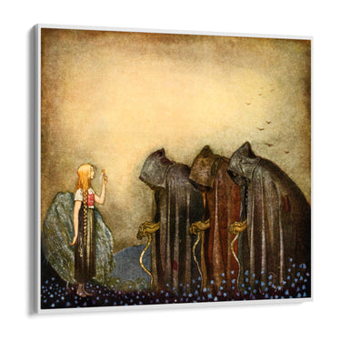 Quadro Stampa su Tela La chiave d'oro, John Bauer - CupidoDesign