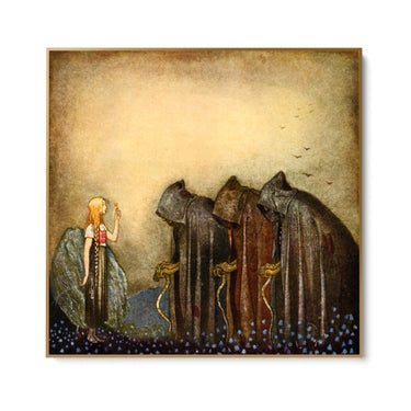 Quadro Stampa su Tela La chiave d'oro, John Bauer - CupidoDesign