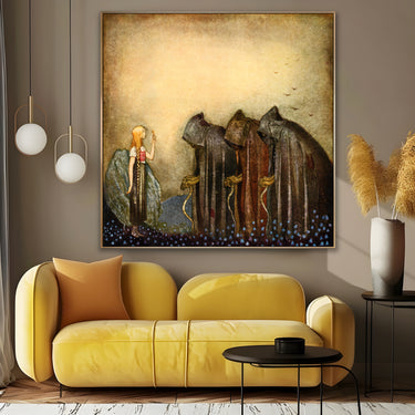 Quadro Stampa su Tela La chiave d'oro, John Bauer - CupidoDesign