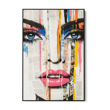 Quadro Stampa su Tela Lacrime Pop - CupidoDesign