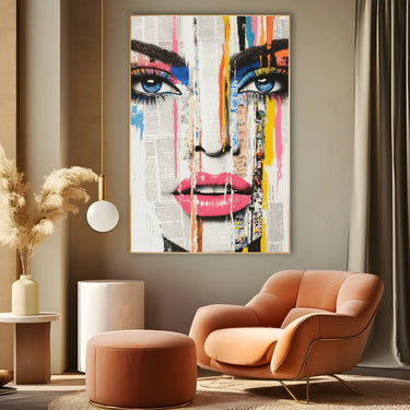 Quadro Stampa su Tela Lacrime Pop - CupidoDesign