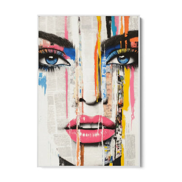 Quadro Stampa su Tela Lacrime Pop - CupidoDesign