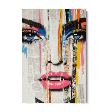 Quadro Stampa su Tela Lacrime Pop - CupidoDesign