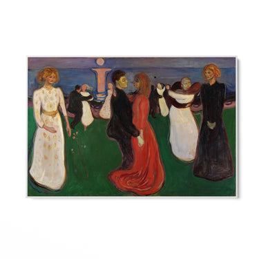 Quadro Stampa su Tela La danza della vita, Edvard Munch - CupidoDesign