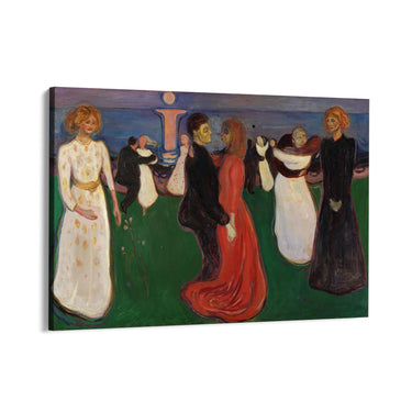 Quadro Stampa su Tela La danza della vita, Edvard Munch - CupidoDesign