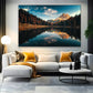 Quadro Stampa su Tela Lago Antorno, Dolomiti - CupidoDesign