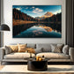 Quadro Stampa su Tela Lago Antorno, Dolomiti - CupidoDesign