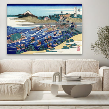 Quadro Stampa su Tela La grande onda di Kanagawa, Katsushika Hokusai - CupidoDesign