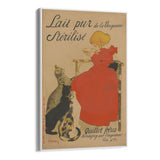 Quadro Stampa su Tela Lait pur stérilisé, Théophile Steinlen - CupidoDesign