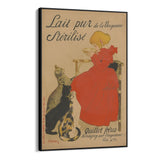 Quadro Stampa su Tela Lait pur stérilisé, Théophile Steinlen - CupidoDesign