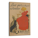Quadro Stampa su Tela Lait pur stérilisé, Théophile Steinlen - CupidoDesign