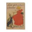 Quadro Stampa su Tela Lait pur stérilisé, Théophile Steinlen - CupidoDesign