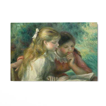 Quadro Stampa su Tela La lettura, Pierre Auguste Renoir - CupidoDesign