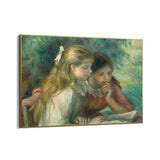 Quadro Stampa su Tela La lettura, Pierre Auguste Renoir - CupidoDesign