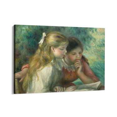 Quadro Stampa su Tela La lettura, Pierre Auguste Renoir - CupidoDesign