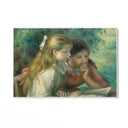 Quadro Stampa su Tela La lettura, Pierre Auguste Renoir - CupidoDesign