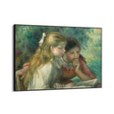 Quadro Stampa su Tela La lettura, Pierre Auguste Renoir - CupidoDesign