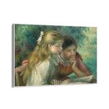 Quadro Stampa su Tela La lettura, Pierre Auguste Renoir - CupidoDesign