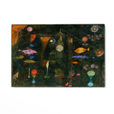 Quadro Stampa su Tela La magia dei pesci, Paul Klee - CupidoDesign
