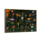 Quadro Stampa su Tela La magia dei pesci, Paul Klee - CupidoDesign
