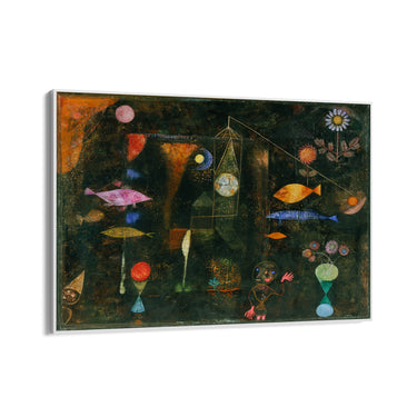 Quadro Stampa su Tela La magia dei pesci, Paul Klee - CupidoDesign