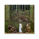Quadro Stampa su Tela La principessa e i troll, John Bauer - CupidoDesign