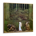 Quadro Stampa su Tela La principessa e i troll, John Bauer - CupidoDesign