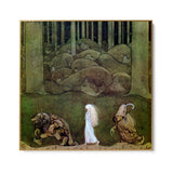 Quadro Stampa su Tela La principessa e i troll, John Bauer - CupidoDesign