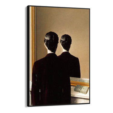 Quadro Stampa su Tela La riproduzione vietata, René Magritte - CupidoDesign