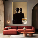 Quadro Stampa su Tela La riproduzione vietata, René Magritte - CupidoDesign