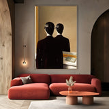 Quadro Stampa su Tela La riproduzione vietata, René Magritte - CupidoDesign