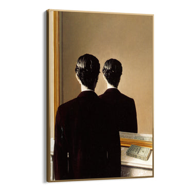 Quadro Stampa su Tela La riproduzione vietata, René Magritte - CupidoDesign