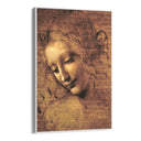 Quadro Stampa su Tela La Scapigliata, Leonardo da Vinci - CupidoDesign