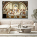 Quadro Stampa su Tela La scuola di Atene, Raffaello Sanzio - CupidoDesign