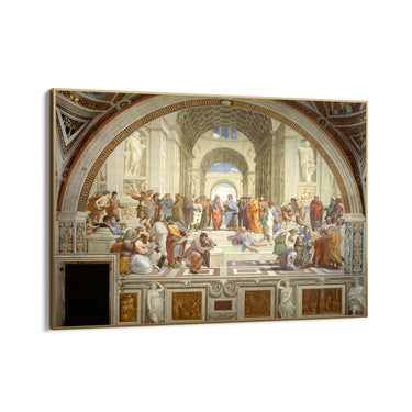 Quadro Stampa su Tela La scuola di Atene, Raffaello Sanzio - CupidoDesign