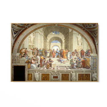 Quadro Stampa su Tela La scuola di Atene, Raffaello Sanzio - CupidoDesign