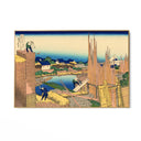 Quadro Stampa su Tela La segheria di Honjo, Katsushika Hokusai - CupidoDesign