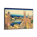 Quadro Stampa su Tela La segheria di Honjo, Katsushika Hokusai - CupidoDesign