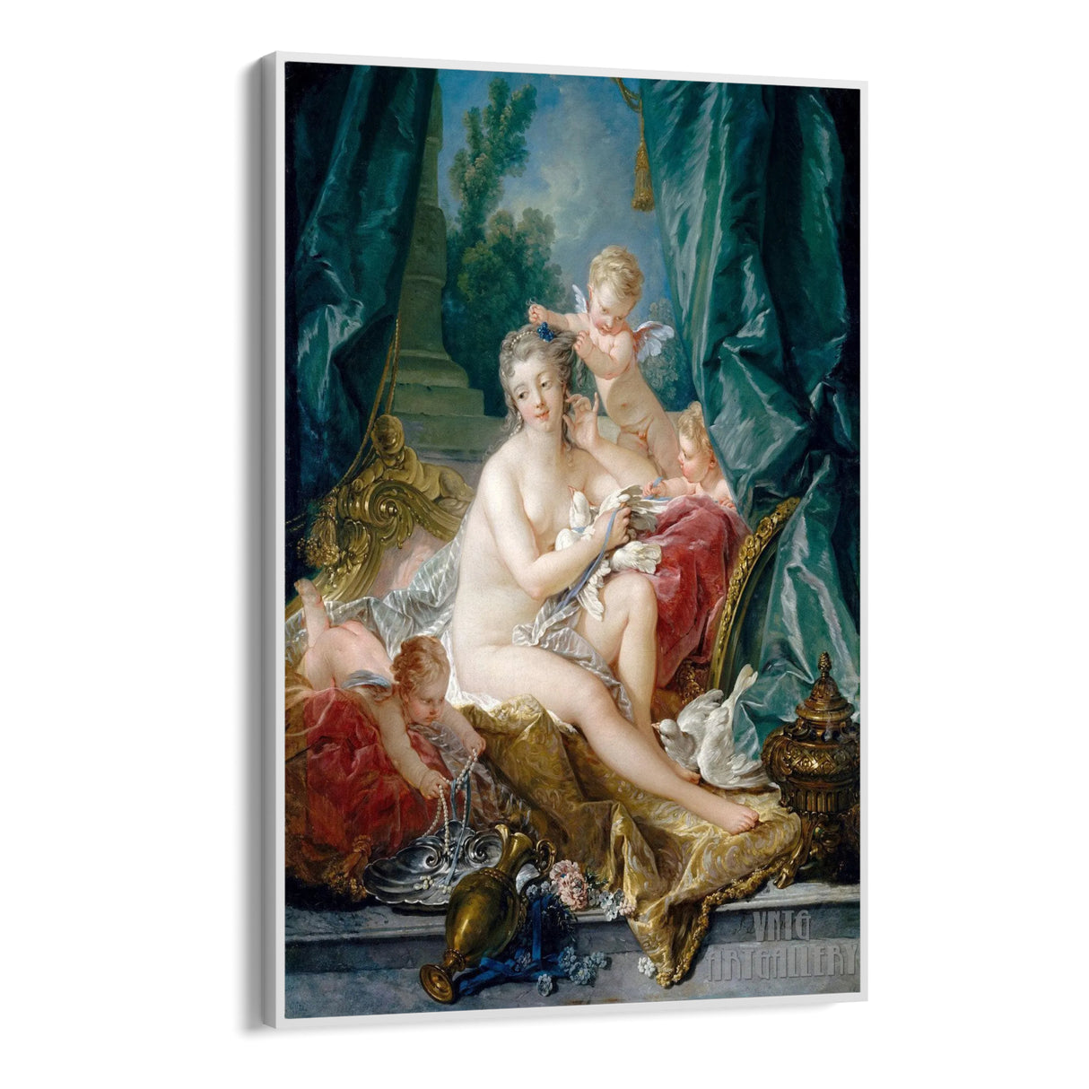 Quadro Stampa su Tela La toletta di Venere, François Boucher - CupidoDesign