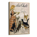 Quadro Stampa su Tela Latte ai Gatti, Théophile Steinlen - CupidoDesign