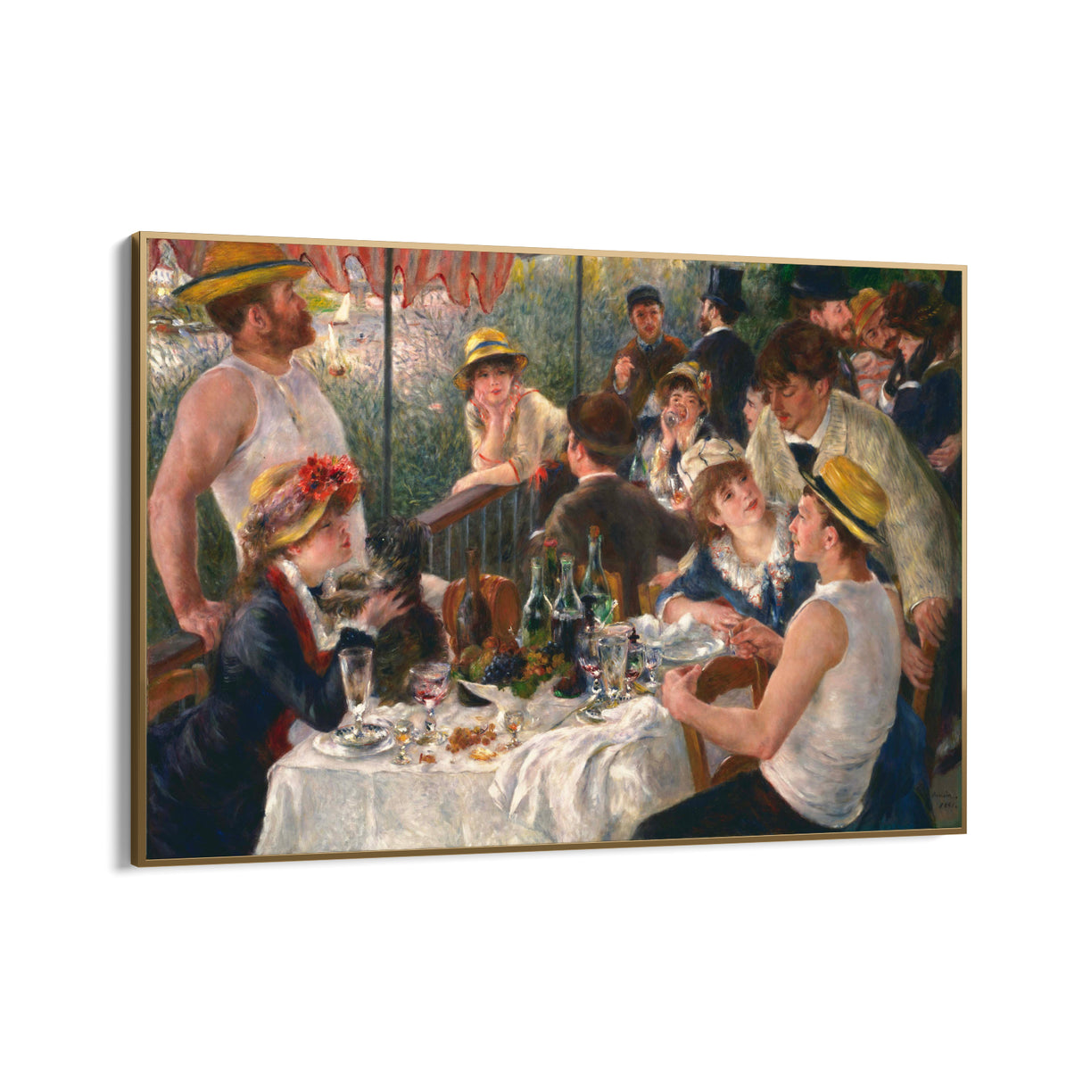 Le déjeuner des canotiers, Pierre-Auguste Renoir