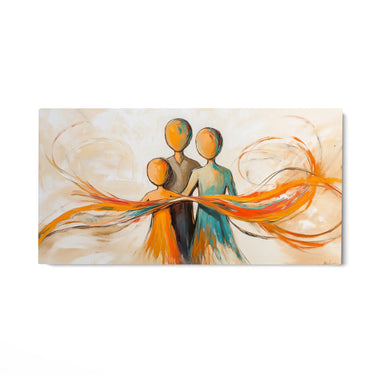 Quadro Stampa su Tela Legame Caldo - CupidoDesign