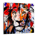 Lion de couleurs